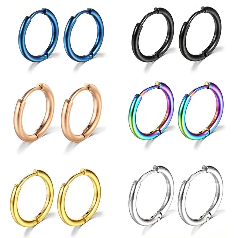 Golden Elegance Hoop Earrings