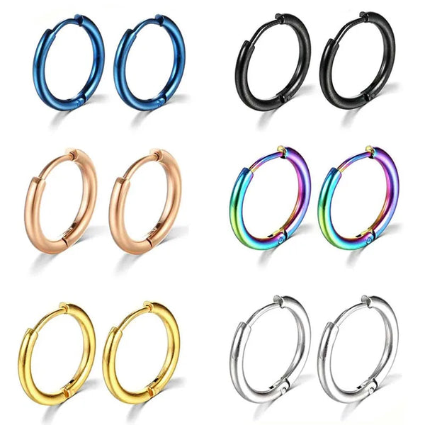 Golden Elegance Hoop Earrings