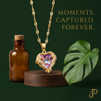 Ocean Heart Necklace
