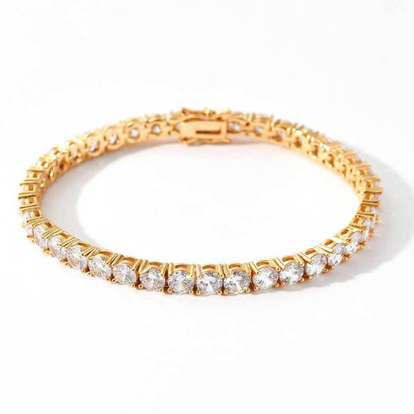 Sparkling Zircon Tennis Bracelet