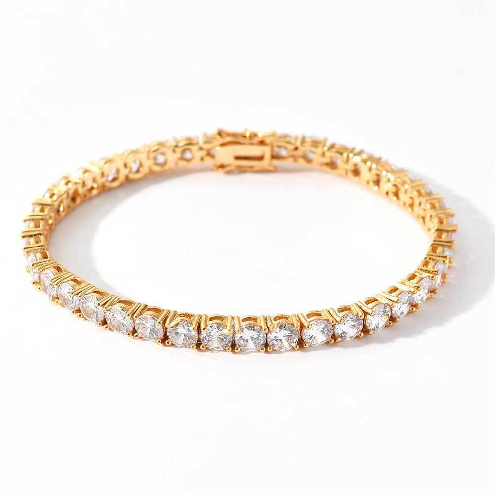 Sparkling Zircon Tennis Bracelet