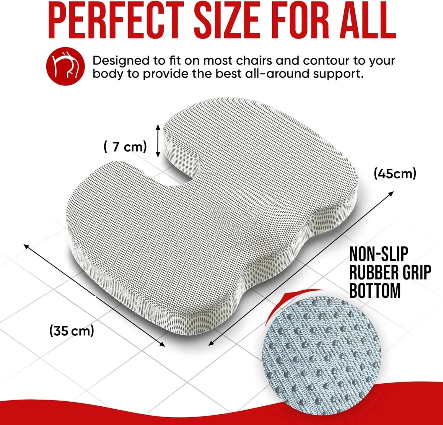 ComfortEase Memory Cushion