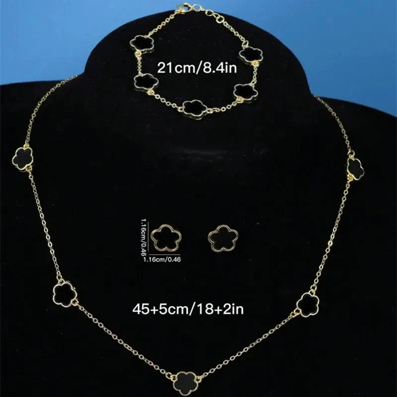 Lucky Clover Jewelry Set