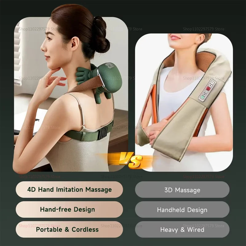 Relaxing Neck & Shoulder Massager (No Heating)