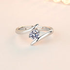 925 Silver Zircon Luxury Ring