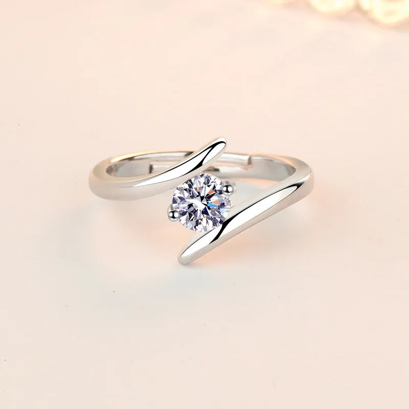 925 Silver Zircon Luxury Ring