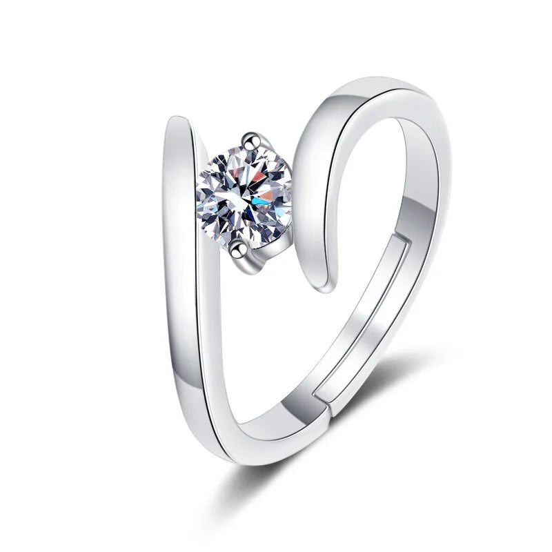 925 Silver Zircon Luxury Ring