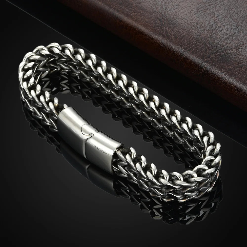 Magnetic Buckle Men's Bracelet