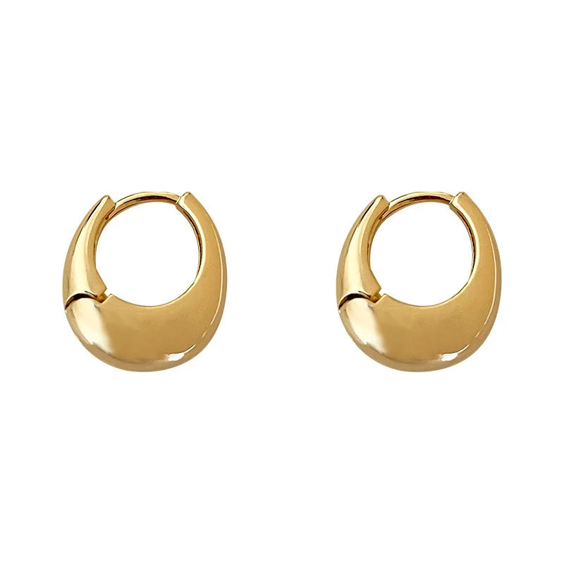 Chic Chunky Hoop Earrings