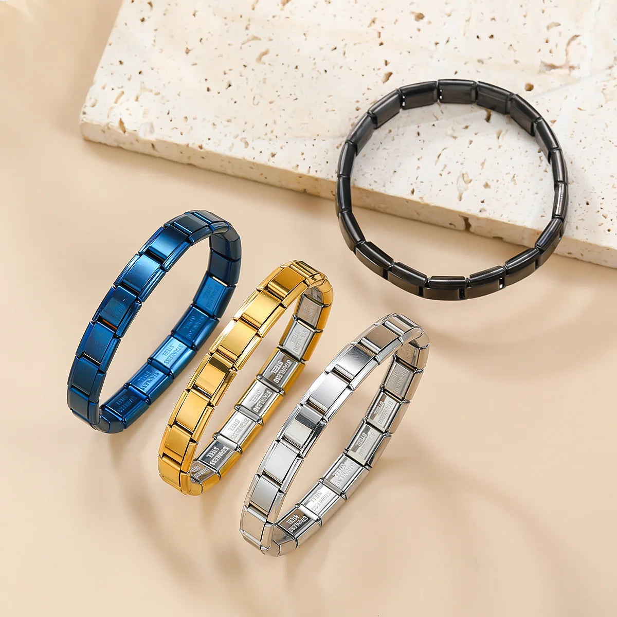 Stylish Italian Steel Bracelets