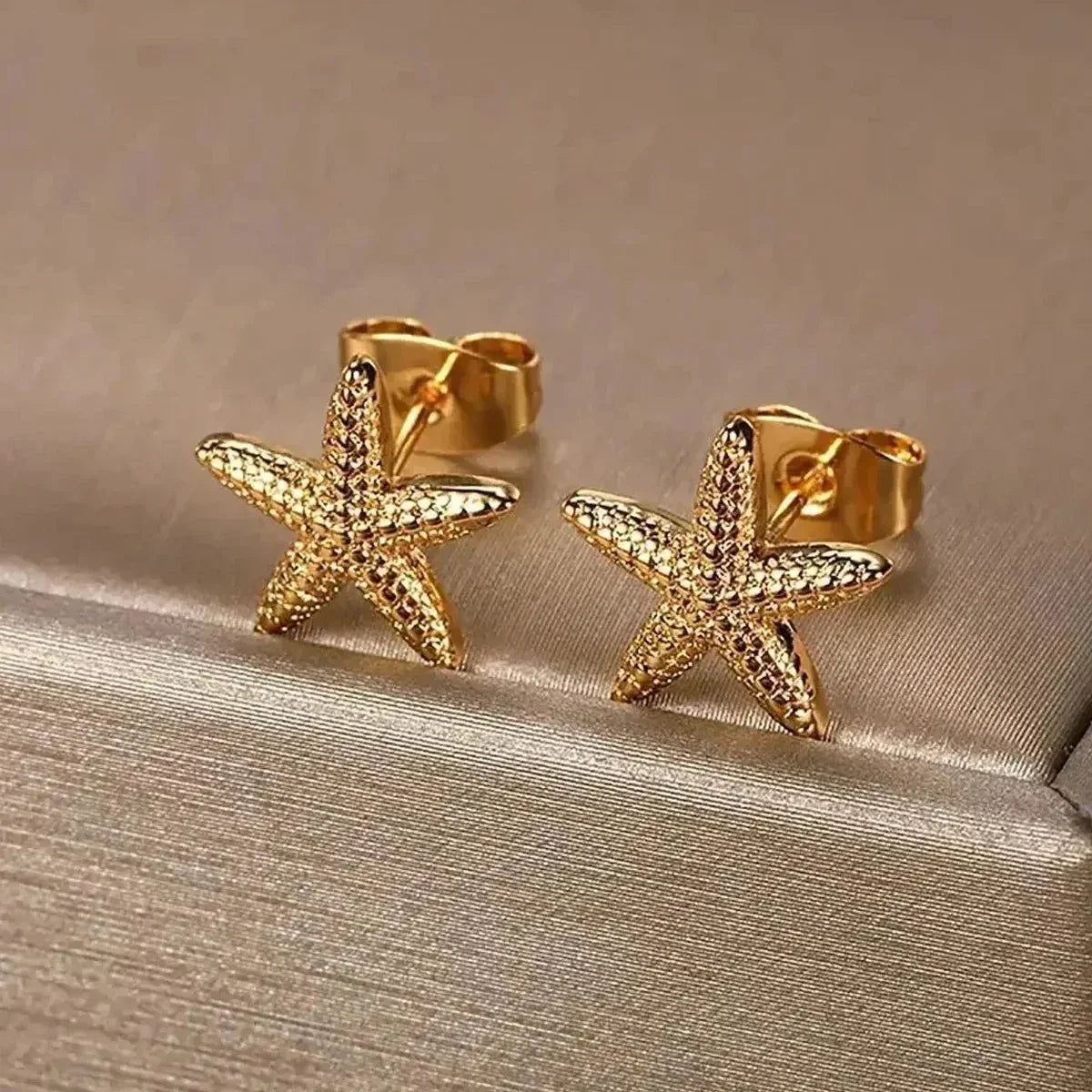 Elegant Starfish Ocean Earrings
