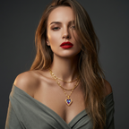 Ocean Heart Necklace